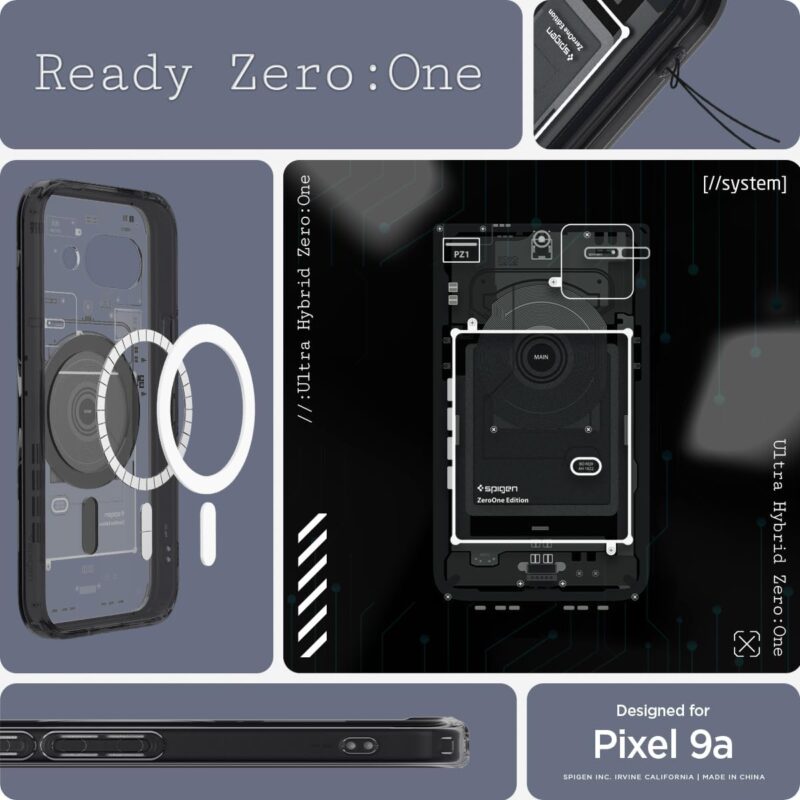 Spigen Ultra Hybrid Zero One Magfit | Google Pixel 9a Case