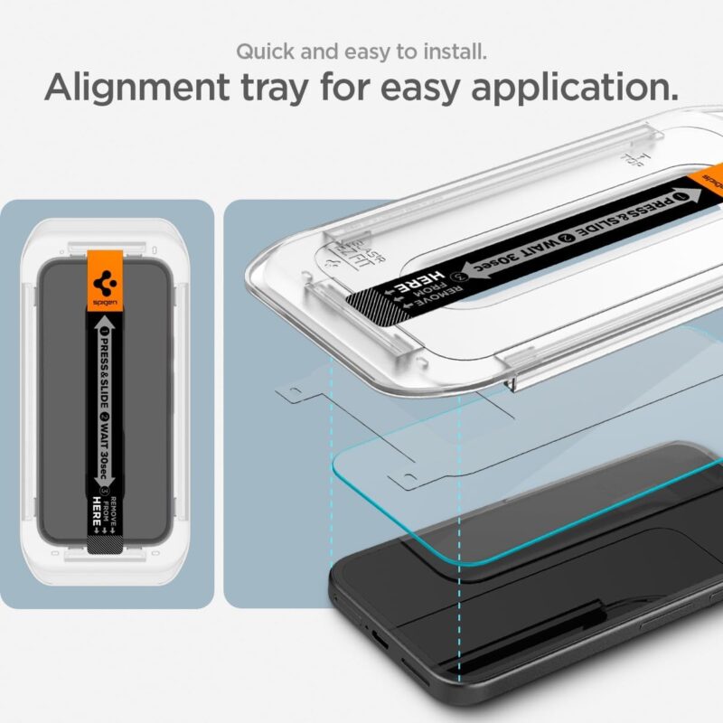 Spigen [GlasTR AlignMaster] | Screen Protector For Google Pixel 9a (Pack of 2)