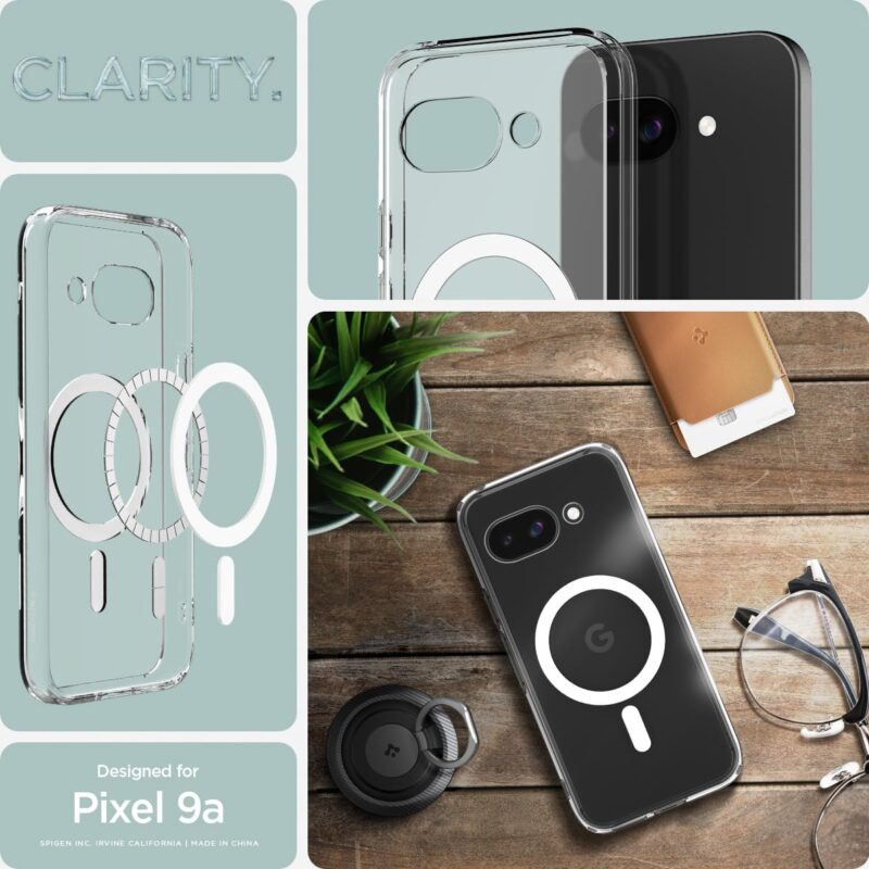Spigen Ultra Hybrid Clear Magfit | Google Pixel 9a Case
