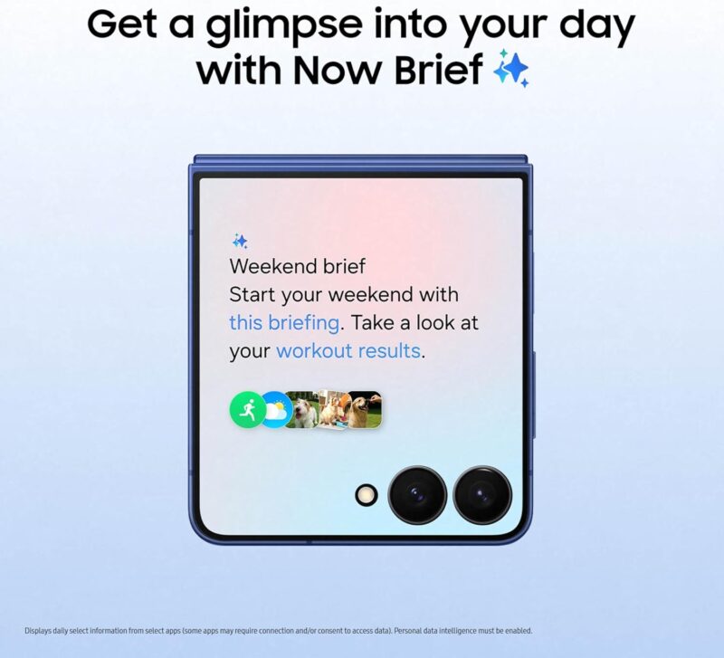 Samsung Galaxy Z Flip7 (All-New Flip by Samsung, Exynos 2500 3nm CPU, All-Day Battery) [Pre-Order]
