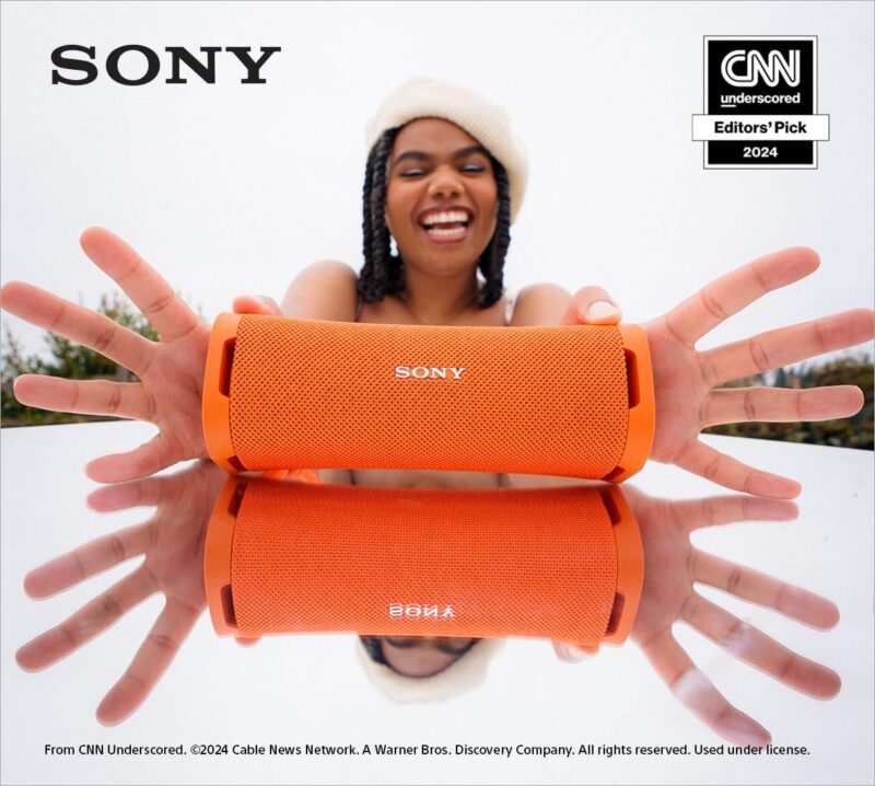 Sony ULT Field 1 (Ultra-Portable, Waterproof & Dustproof Bluetooth Speaker, Big Pro Sound with Punchy Bass)
