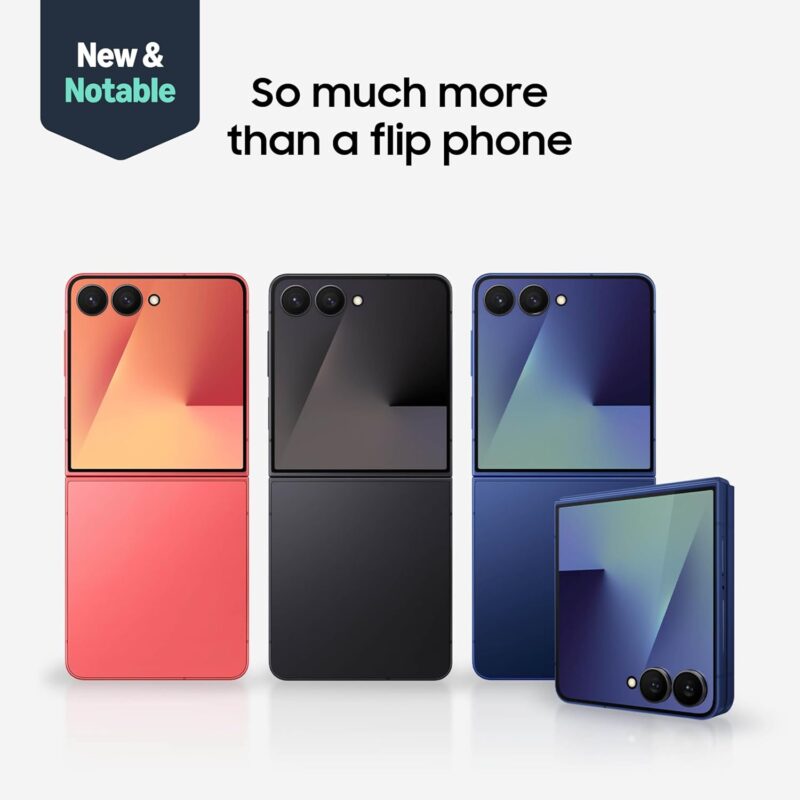 Samsung Galaxy Z Flip7 (All-New Flip by Samsung, Exynos 2500 3nm CPU, All-Day Battery) [Pre-Order]