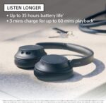 Sony WH-CH720N (Noise Cancelling Wireless Headphones, Built-in Mic, Quick Charging)