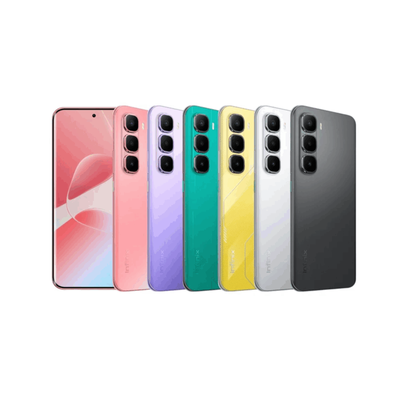 Infinix Hot 60 Pro+ 8GB/256GB (6.6mm Ultra Slim Frame, Mediatek Helio G200, 1.5K Display with 144Hz Refresh Rate) (Copy)