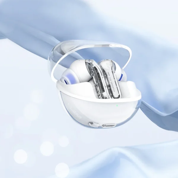 SoundPeats Clear (See-through Earbuds, Dual Mic, 12mm Sound Driver) - Image 3