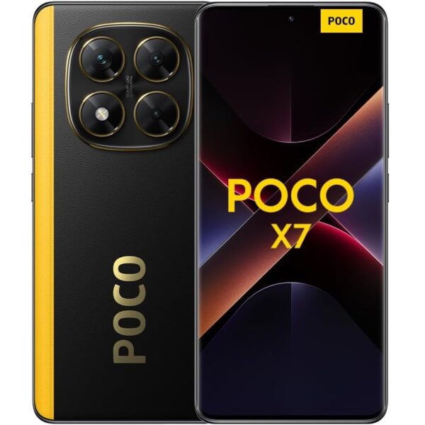 Poco X7 12GB/512GB (1.5K CrystalRes Display, 4K Video, AI, Dolby Atmos, Global Version with 1 Year Warranty)
