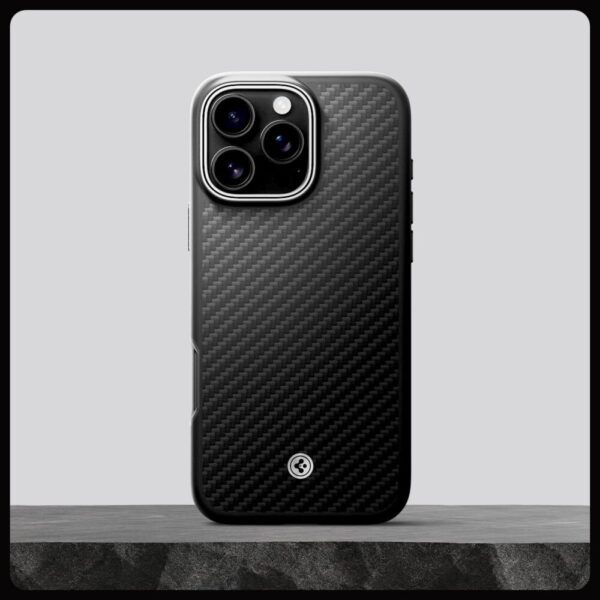 Spigen Enzo Aramid Magfit | Apple iPhone 16 Pro Case - Image 7
