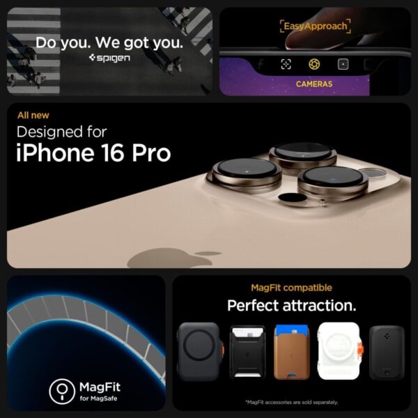 Spigen Enzo Aramid Magfit | Apple iPhone 16 Pro Case - Image 8