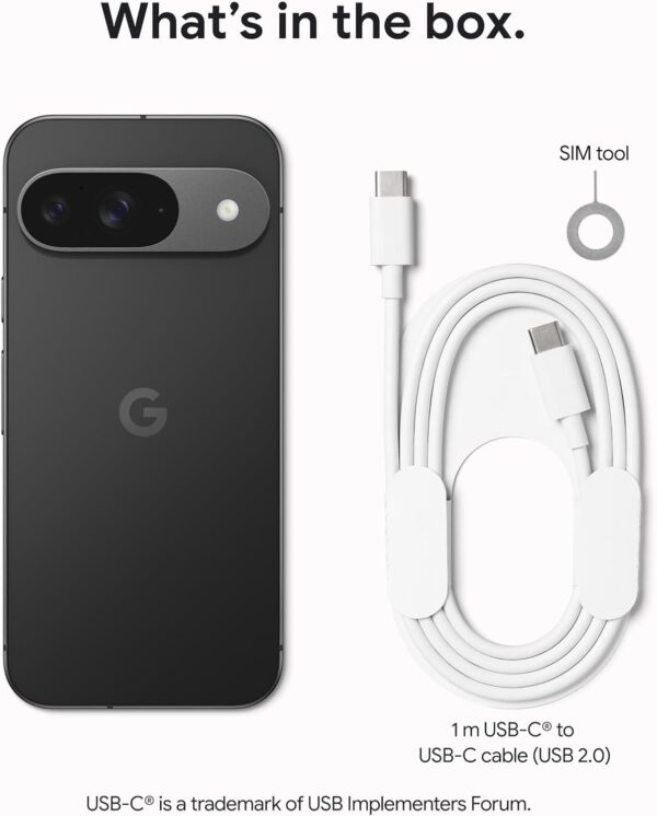 Google Pixel 9 (Android Smartphone with 12GB RAM, Google Gemini, Dual Rear Camera System, and 6.3" Actua Display) - Image 2