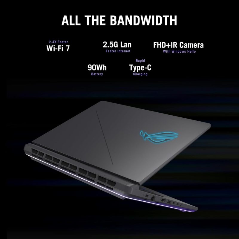 ROG Strix G16 (2025) G615JMR-AS74 - (Intel Core i7-14650HX, 16GB/1TB, 16-inch WQHD, Nvidia GeForce RTX 5060 8GB) - Image 3