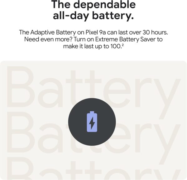 Google Pixel 9a 8GB/128GB (Android Smartphone with Incredible Camera and AI Photo Editing, All-Day Battery, and Powerful Security) - Image 11