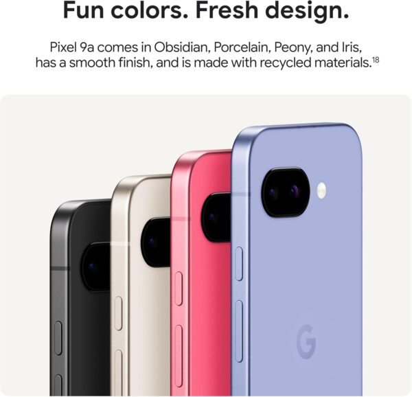 Google Pixel 9a 8GB/128GB (Android Smartphone with Incredible Camera and AI Photo Editing, All-Day Battery, and Powerful Security) - Image 4