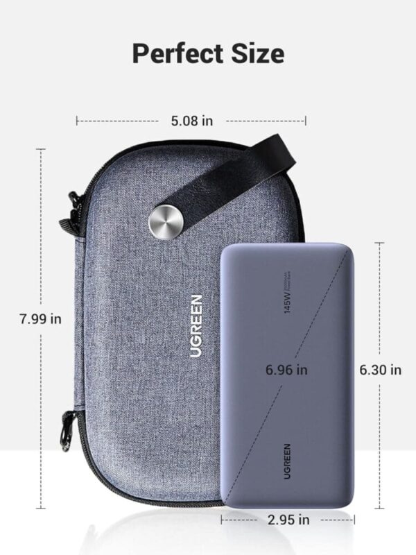 UGREEN Organizer Bag (50903) | Hard Shell Pouch - Image 8
