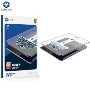 Lito Max+ Tempered Glass Screen Protector (With Easy Applicator) For Apple iPad Pro 12.9-inch 2020/2021/2022