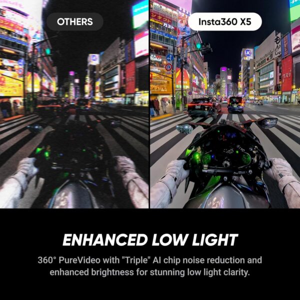 Insta360 X5 (Flagship 8K Action Camera, Triple AI Chip, Waterproof) - Image 8