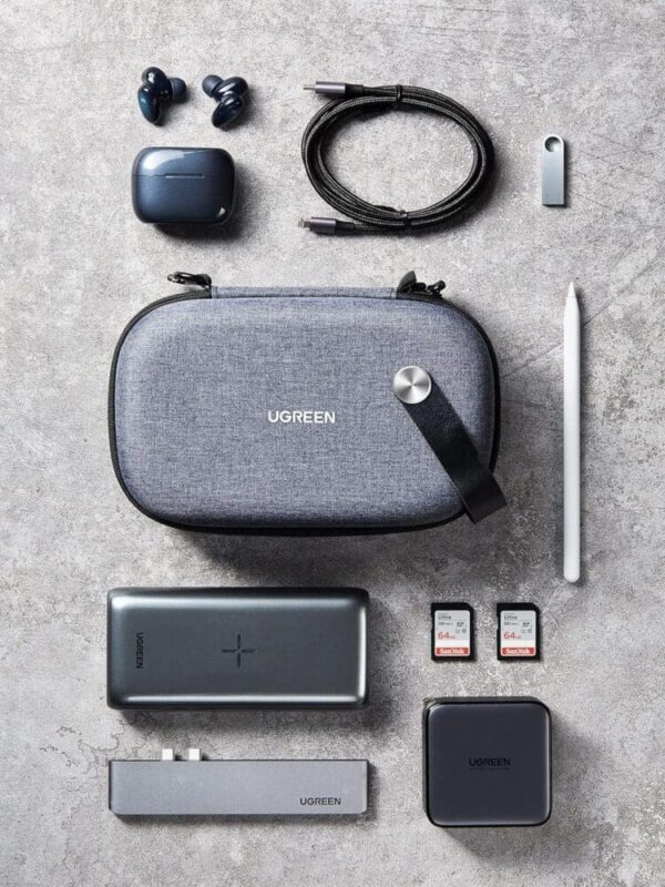 UGREEN Organizer Bag (50903) | Hard Shell Pouch - Image 5