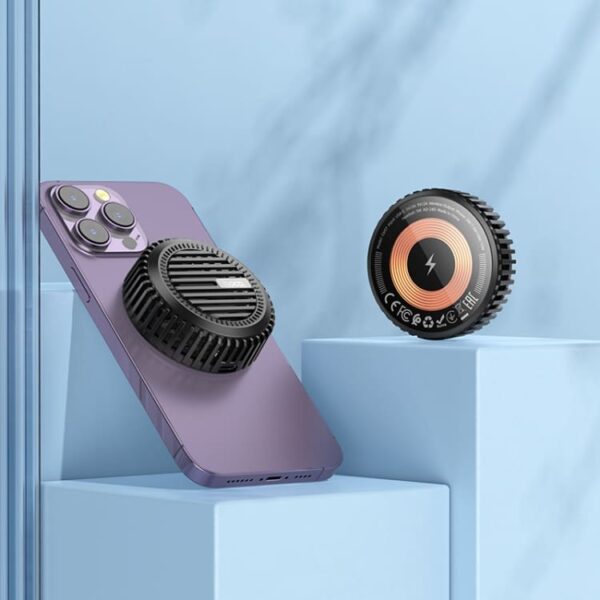 Hoco CW57 Air-Cooled 15W | Magnetic Mobile Phone Cooling Fan - Image 3
