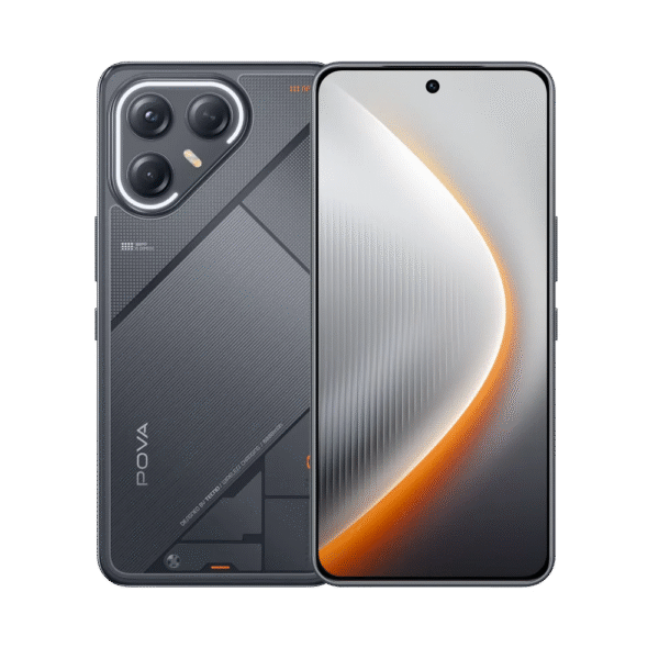 Tecno Pova 7 8GB/256GB (Mediatek Helio G100, 45W Flash Charge, 120Hz Refresh Rate, 7000mAh Battery)