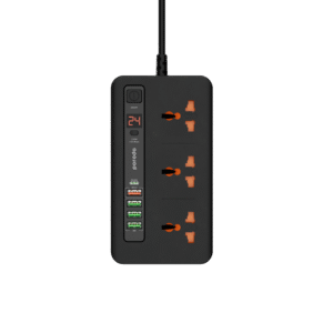 Porodo Multi-Port Power HUB 4 USB-A/USB-C Ultimate Home & Office Kit (2M)