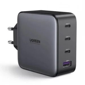 UGREEN Nexode Quatro 3xUSB-C 1xUSB (PD 100W/QC4.0/GaN) | Fast Charger