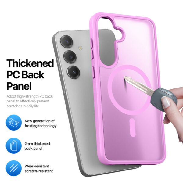 Dux Ducis Yind Series Case For Samsung Galaxy S25 Plus - Rose Pink - Image 5