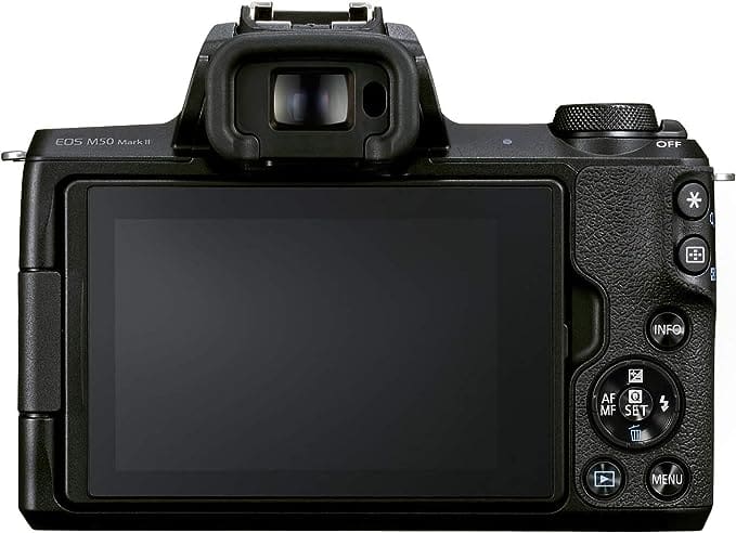 Canon EOS M50 Mark II EF-M15-45mm IS STM Kit | Camera & Lens