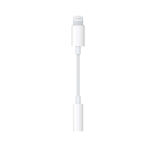 Apple Lightning Headphone Jack Adapter  - White (MMX62)