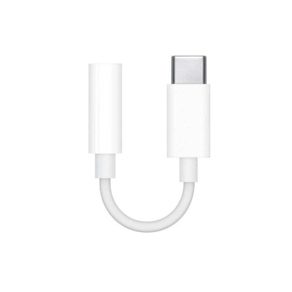 Apple USB-C to Headphone Jack Adapter  - White (MU7E2) - Image 3