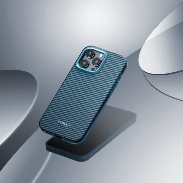 Pitaka Classic Case For Apple iPhone 15 Pro Max 1500D (Military Grade Protective Case with Magsafe Compatibility) - Image 3