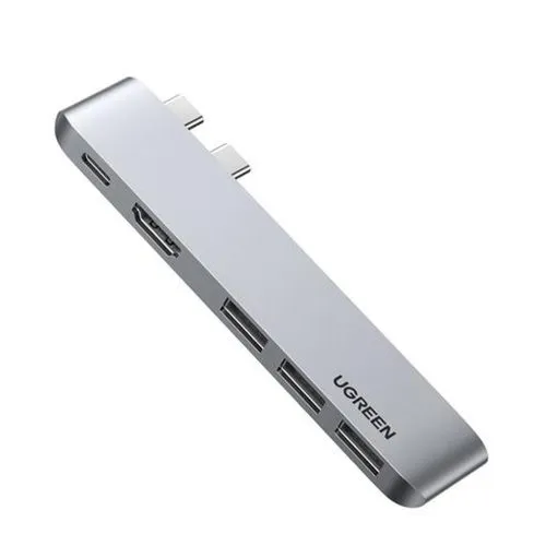 UGREEN 5-in-1 USB-C To 100W PD + 3xUSB 3.0 + 4K 30Hz HDMI + Thunderbolt 3 (60559) | USB-C Hub