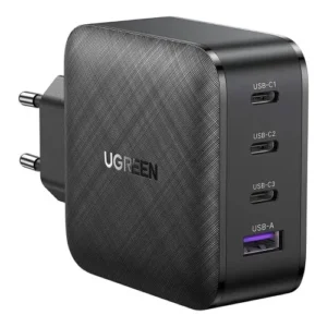 UGREEN Quatro 3xUSB-C 1xUSB (PD 65W/QC4.0/GaN) | Fast Charger