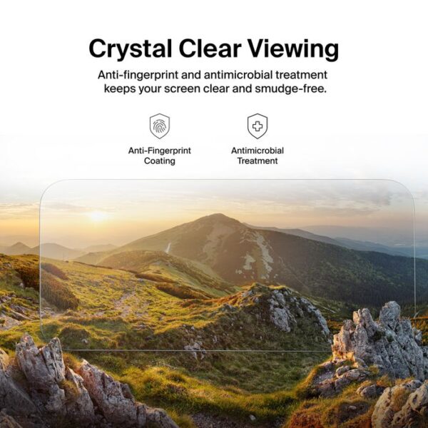 Belkin TemperedGlass Screen Protector for iPhone 17 (With Easy Align Tray) - Image 6
