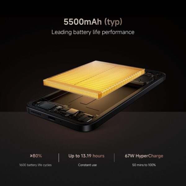 Xiaomi 15T 12GB/512GB (120Hz Eye-care Display, Dimensity 8400-Ultra, 50MP Leica Summilux Optical Lens, 5500mAh) - Image 4