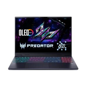 ACER PREDATOR HELIOS NEO 16S AIPHN16S-71-91AW (Core ULTRA 9 275HX, 1TB NVME/16GB DDR5, 16" OLED (2560x1600) 240HZ, RTX 5060 8GB, WIN 11/Obsidian Black)