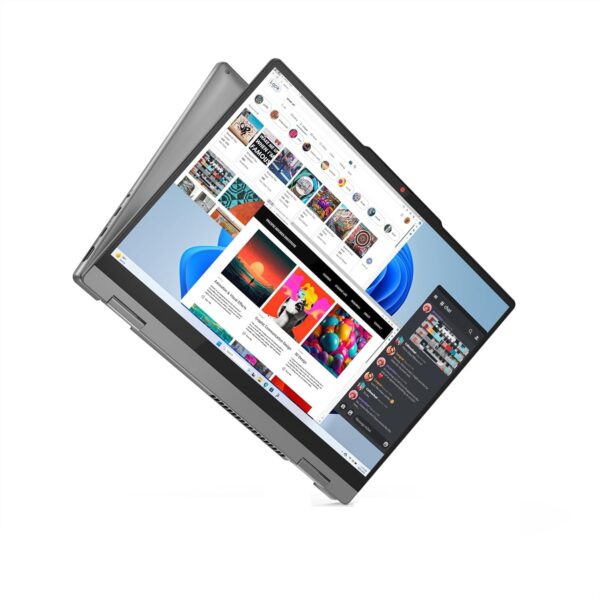 LENOVO IDEAPAD 5 14AHP9 83DR000GUS (AMD RYZEN 7 8845HS, 1TB NVME/16GB DDR5 ON BOARD, 14" WUXGA (1920x1200) X360 TOUCHSCREEN, AMD Radeon 780M, WIN 11 / COSMIC BLUE)