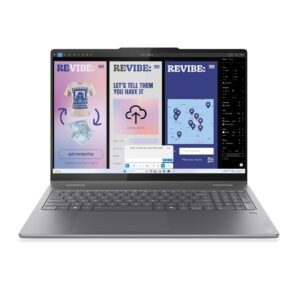 LENOVO YOGA 7 16ILL10 83JT0000US (Core ULTRA 5 226V, 512GB NVME/16GB DDR5 ON BOARD, 16" WUXGA (1920x1200) X360 TOUCHSCREEN, INTEL ARC 130V, WIN 11 / LUNA GREY)