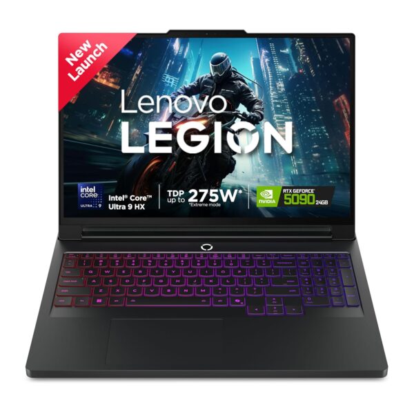LENOVO LEGION PRO 7 16IAX10H 83F500E9DP (Core ULTRA 9 275HX, 1TB NVME/32GB DDR5, 16" WQXGA (2560x1600) OLED 240HZ, RTX 5090 24GB, DOS/ECLIPSE BLACK)