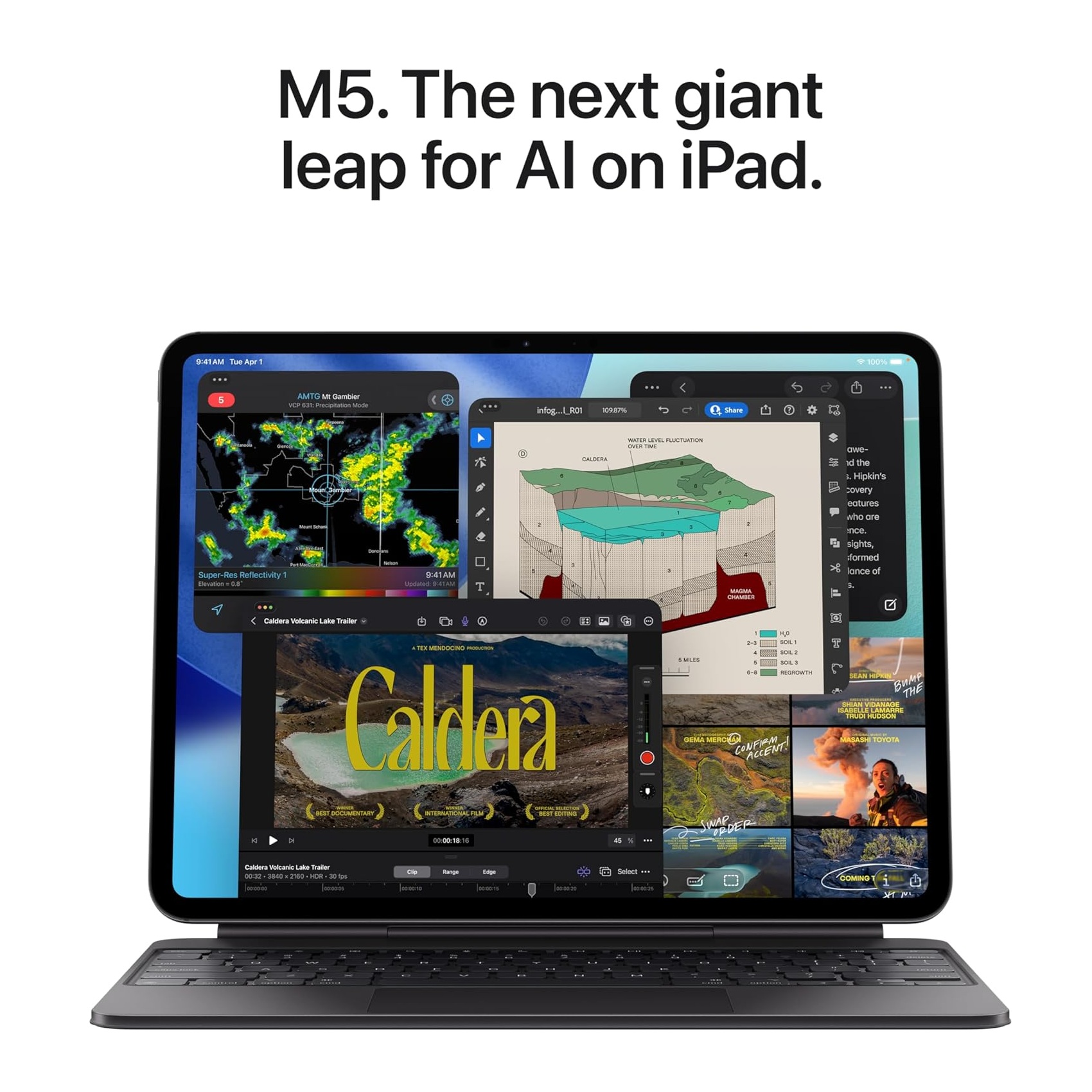 Apple iPad Pro M5 (11/13-inch, 2025) | Furiously Fast M5 Chip, Ultra Retina XDR, Apple Intelligence - Image 3