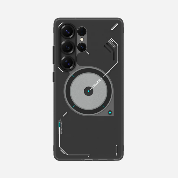 AULUMU Frosted Case for Samsung Galaxy S25 Ultra (Cooling Tech, Color Changing Sensor, Glow in The Dark)