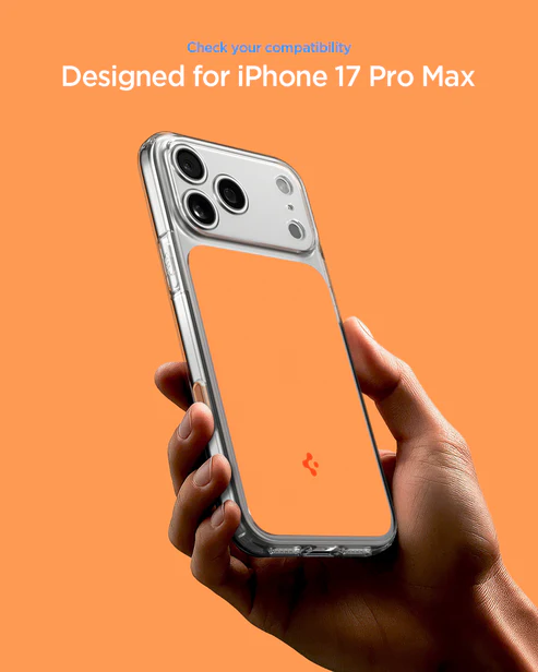 Spigen Ultra Hybrid T for Apple iPhone 17 Pro Max (Orange) - Image 9